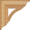 Ekena Millwork Thorton Traditional Rough Sawn Bracket, Western Red Cedar, 6"W x 22"D x 22"H BKT06X22X22THR01RWR - alternate 2